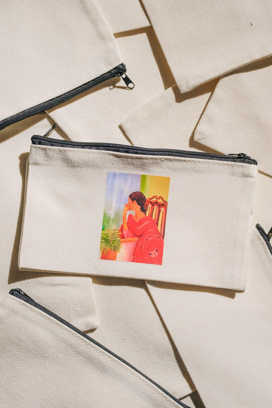 "My grandma scarf" mini bag